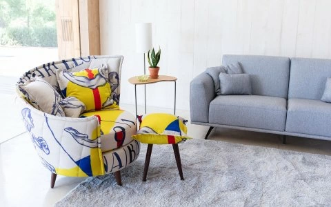 Крісло з пуфом VOLTA - 10