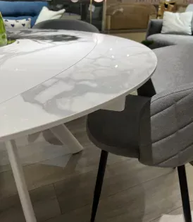 Стіл обідній ROUND BIANCO в наявності - 4